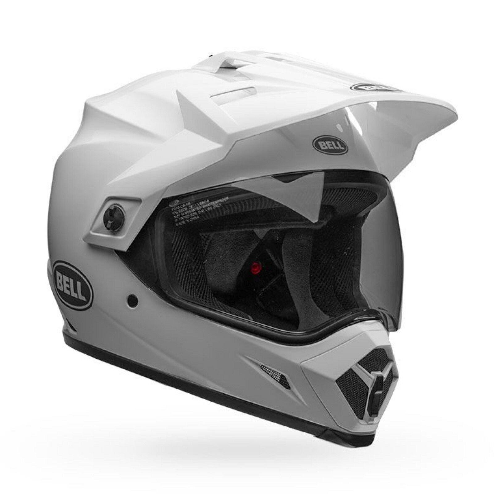 Bell MX-9 ADV MIPS Solid (Black / White)
