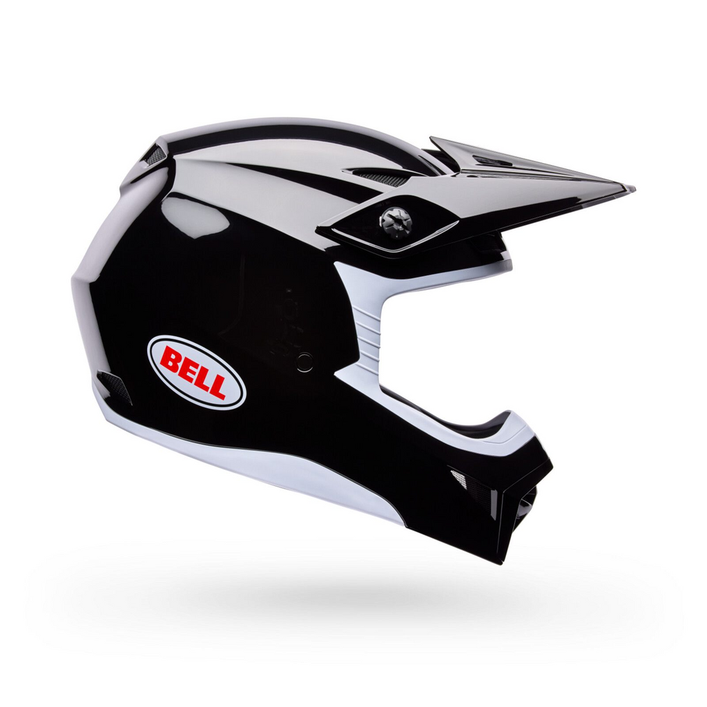 Bell MX-10 MIPS Solid (Black / White)